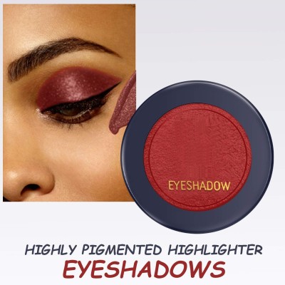 YAWI red Colourful Shimmer Eyeshadow 5 g(red)