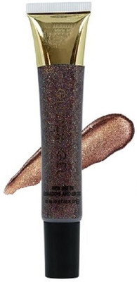 THTC Glitter Eyeshadow Long Lasting Shining Shimmer Eyeshadow 22 ml(BROWN)