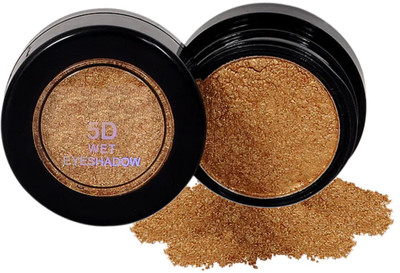 GABBU Highly Pigmented Metallic Diamond Gold 5D Glitter Mini Wet Eyeshadow 4.5 g(GOLD)
