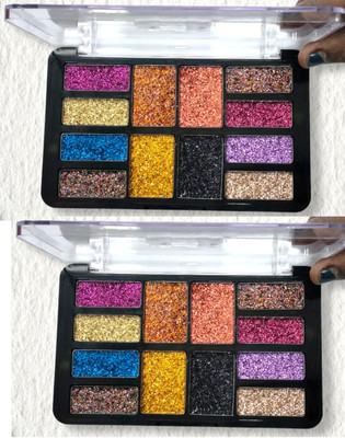 MYEONG Multi color and Shining Eye shadow Shimmer / Glitter 36 g(Multicolor)