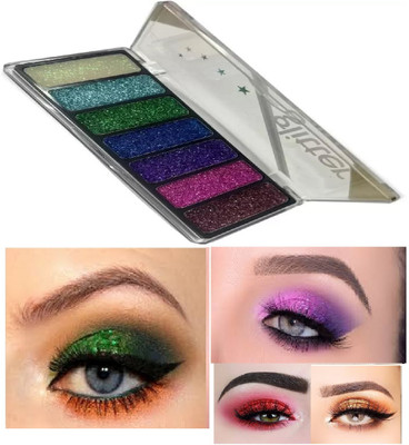 Luipui multi color eye shadow pack of 1 best for women and lady 11 g(multicolor)