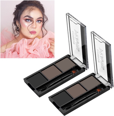 tanvi27 Eyebrow Palette Shape My Brow, 3in1 Brows Powder Wax Cream, Eye Makeup Combo 14.4 g(MULTI COLOR)