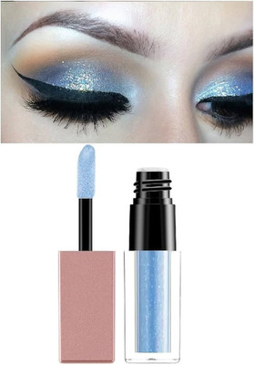 Vyomiris Liquid Eyeshadow Highly Pigmented Radiant Shimmer Finish 4 g(blue)