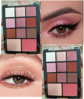 EVERERIN 11 Color Matte & Shimmery Pigment EyeShadow COMBO 33.6 g(multi colour)