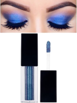 BLUEMERMAID HIGH QUALITY SHIMMERY LIQUID BLUE COLOR EYE SHADOW 4 ml(BLUE)