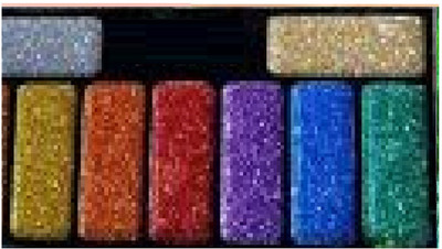 Luipui BEST EYE SHADOW PACK OF 1 MULTI COLOR GLITTER 11 g(multicolor)
