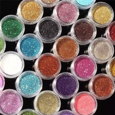 SEUNG BEST PACK OF 25 GLITTER AND SHIMMER EYE SHADOW POWDER 50 g(MULTI COLOR)