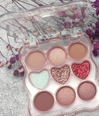 Jiwoo Eyeshadow Palette Ultra Pigmented Longlasting Eye Make 11 g(multicolor)