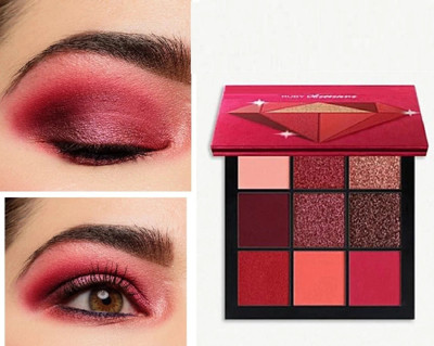 Neycare red shade color new eye shadow palette pack of 1 9 g(MULTI COLOR)
