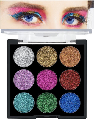 Arcanuy 3D Long Lasting Makeup Shimmer eye shadow palette 0.65 g(MULTICOLOR)
