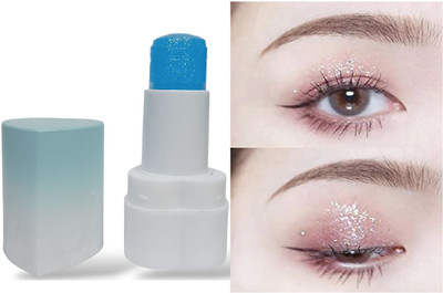 WOONGMI Matte & Shimmer Eyeshadow Palette | Highly Pigmented | Blendable 4 g(Transparent)