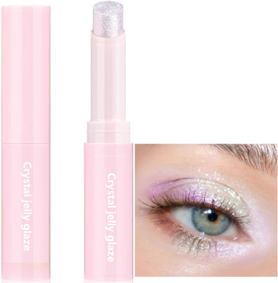 GABBU Eyeshadow Crayon Stick Ultra Pigmented Longlasting Eye Make Up For Girls 3 g(White)