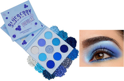 Libline Bright Colors Matte Shimmer Eyeshadow Makeup Palette 9 g(MUTICOLOR)