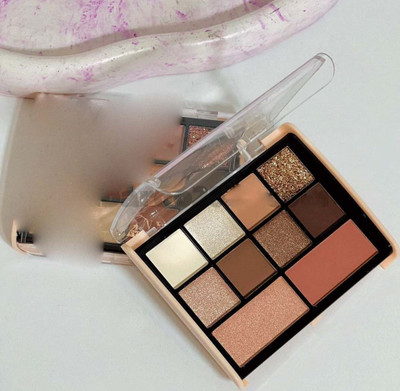 REIMICHI Matte and Shimmer Finish Eyeshadow Palette 25 g(Multi color)