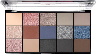 HUZURLU Ultra Pigmented Velvety Shimmer Eyeshadow Palette 22.5 g(multi color)