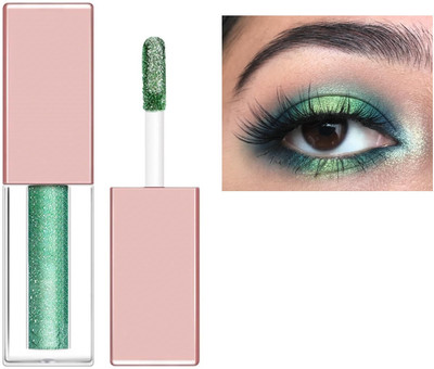 USBK Liquid Eyeshadow Glitter Waterproof shimmery 4 ml(GREEN)