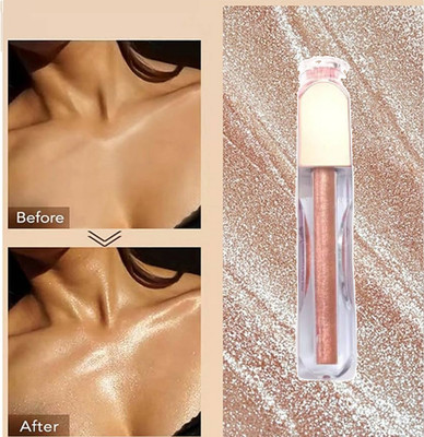 Sheny Good looking Water Proof Smudge Proof Glitter Liquid Eye shadow 5 ml(golden)