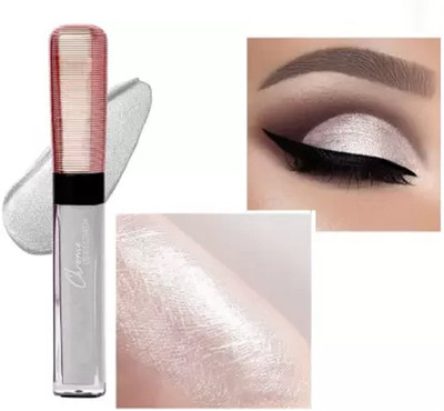 HUZURLU Glitter Shimmer Sparkle Eye Shadow for daily use 7 ml(WHITE)