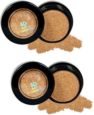 ADJD Combo 5D Wet Eyeshadow for Shimmer, Highly Pigmented Makeup Copper 10 g(Copper)