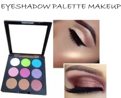 Luipui BEST EYESHADOW 9 COLOR PALETTE PACK OF 1 10 g(MULTICOLOR)