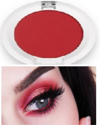 Luipui new red matte eye shadow trending long lasting waterproof 10 g(RED)