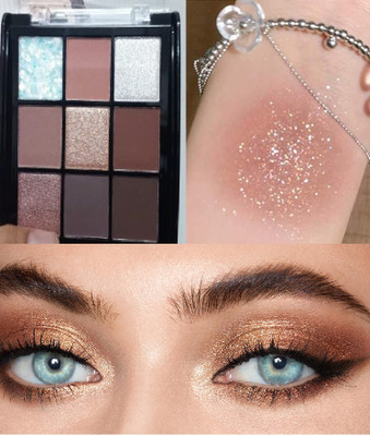 GABBU 9 Eyeshadow Palette Matte 11.5 g(MULTICOLOR)