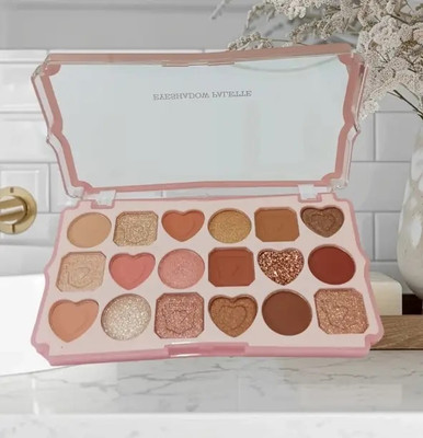 CATERINACHIARA Eyeshadow Palette Butter Orange Brown Pearly Matte Glitter Eyeshadow Shiny 22 g 22 g(Multicolor)