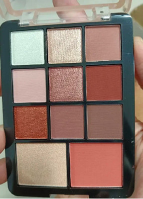 Latixmat 3 in 1 Blusher Highlighter Eyeshadow Palette Kit 16 g(Multicolor)