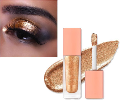 USBK Highly Pigmented, Long Lasting Smooth Glide Insta Dry Formula, Smudge proof 4 g(GOLD)