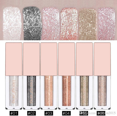 IMagic Metallic Liquid Eye Shadow HENG FANG Pack of 6 4 ml(mULTI)