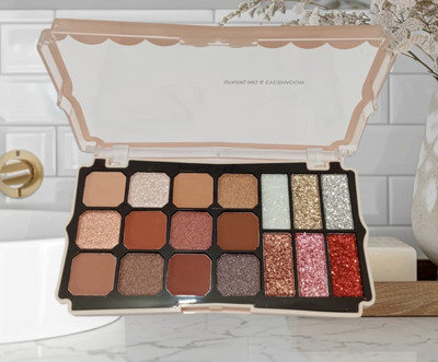 REIMICHI Matte Shimmer Glitter Pressed Pearl All Highly Pigmented 21 g(multi color)