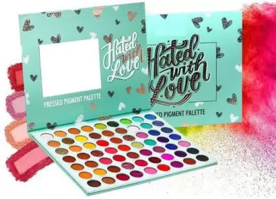 viewtik 63 COLOR PRESSED PIGMENT EYESHADOW PALETTE 69.5 g (Multicolor) 69.5 g(Multicolour)