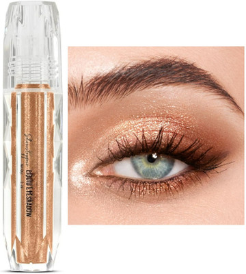DARYUE Smudge Proof Shimmer Glitter Liquid Eyeshadow for get beautiful eyes 2 ml(Desert Gold)