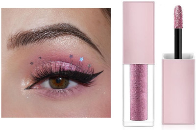 SEUNG High Quality Professional Makeup Ultimate Glow Liquid Eyeshadow 4 g(PINK)
