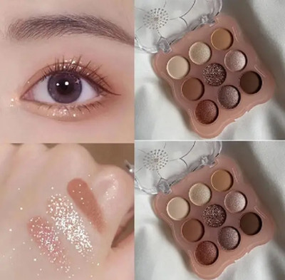 CATERINACHIARA Waterproof Palette Eye shadow Korean 26 g (multi color) 26 ml(Multicolor)