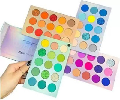 MEDHILE Eyeshadow Palette 60 Colors Mattes High Pigmented Color Board Palette 60 g(multicolor)