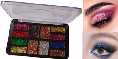 GFSU - GO FOR SOMETHING UNIQUE 12 COLOR EyeShadow PalettE 18 g(MULTI COLOR)
