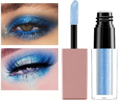 SEUNG Metallic Liquid Eyeshadow | Highly Pigmented Eyeshadow 4 g(Sky blue)