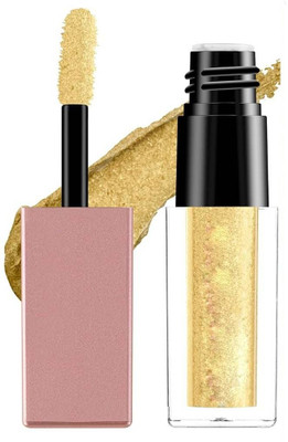 Latixmat Liquid Eyeshadow Portable Pearlescent Liquid Eye Shadow 4 g(Gold)