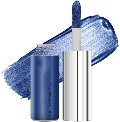 Emijun Highly Pigmented & Long Lasting Metallic Liquid Eyeshadow 7 g(Metallic Blue)