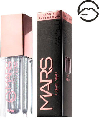 MARS Metallic Liquid Glitter Eyeshadow | Waterproof & Highly Pigmented | Smooth Glide 5.5 ml(10 COSMIC GLOW)