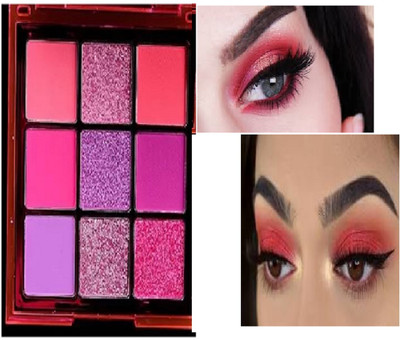 Luipui best eyeshadow makeup palette pack of 1 8 g(MULTICOLOR)