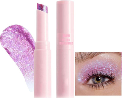 GABBU Smooth Women Eyeshadow Crayon Stick Ultra Pigmented Long Wear Eye Make Up 3 g(matellic pink)