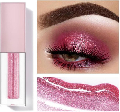 NADJA Liquid Glitter Eyeshadow Sparkling Metallic High Pigmented 4 ml(PINK)