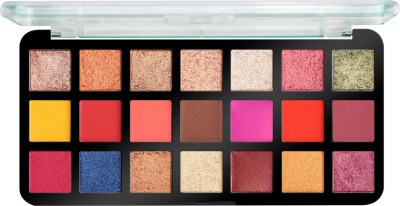 Beauty Berry Long Wearing Matte & Shimmery Eyeshadow Palette with 21 Highly Pigmented Shades 21 g(Shade - 02)