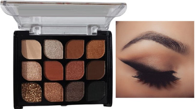 Neycare soft and smooth new mini powder palette eyeshadow pack of 1 12 g(multi color)
