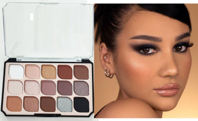 REIMICHI Matte Shimmer EyeShadow Palette 15 g(Multi color)