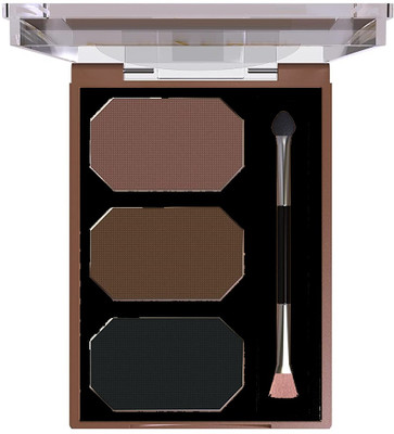 Emijun Best Waterproof Non-Transfer Smudgeproof Eyebrow Drawing Palette 9 g(MULTI COLOR)