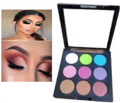 Luipui ALL DAY LONG EYESHADOW PALETTE MAKEUP 10 g(MULTICOLOR)