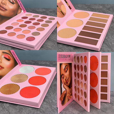 BLUSHIS Premium Eyeshadow Book Set 142.5 g(Multicolour)